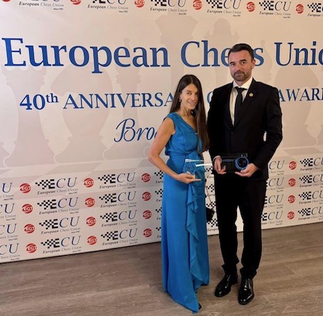 Prședintele FR Șah, Vlad Ardeleanu, nominalizat pentru funcţia de Preşedinte Executiv Adjunct al Uniunii Europene de Șah (ECU) Vlad Ardeleanu si Augusta Dragic