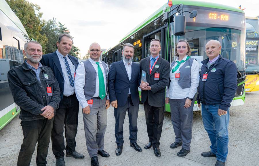 STB S.A., premiata la Gala Smart Urban Mobility – Lider in infrastructura verde la SAB 2025